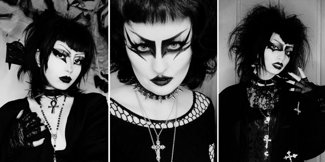 Trad goth look  Goth look, Gothic outfits, Goth outfit inspo