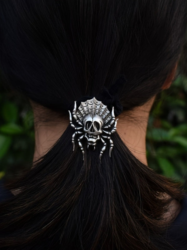 Skull Spider Hair Tie