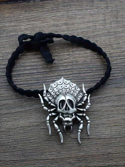 Skull Spider Hair Tie